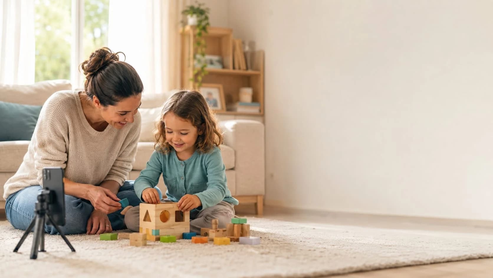 טובי הצב לומד טאבלט לצד כרטיסי שאלון, גרף התקדמות ומשחק הורה–ילד